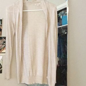 Creme cardigan// never worn